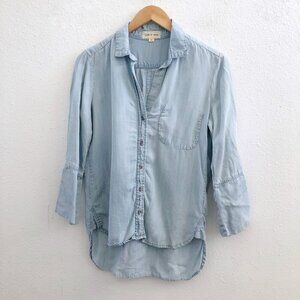 CLOTH & STONE 100% Tencel Long Sleeves Shirt Size XS